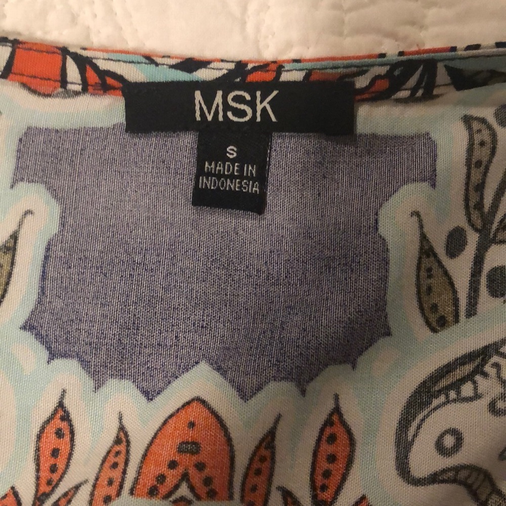 MSK Multicolor Sleeveless Dress - Picture 5 of 8